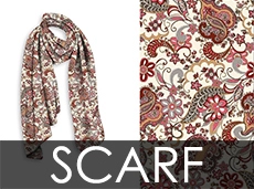 China Textile Fabric / Cotton Fabric Digital Printing